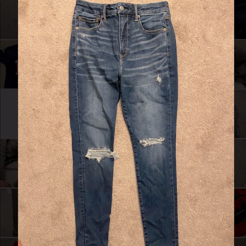 American Eagle Ripped Jeans Womens Size 8 R New with tags